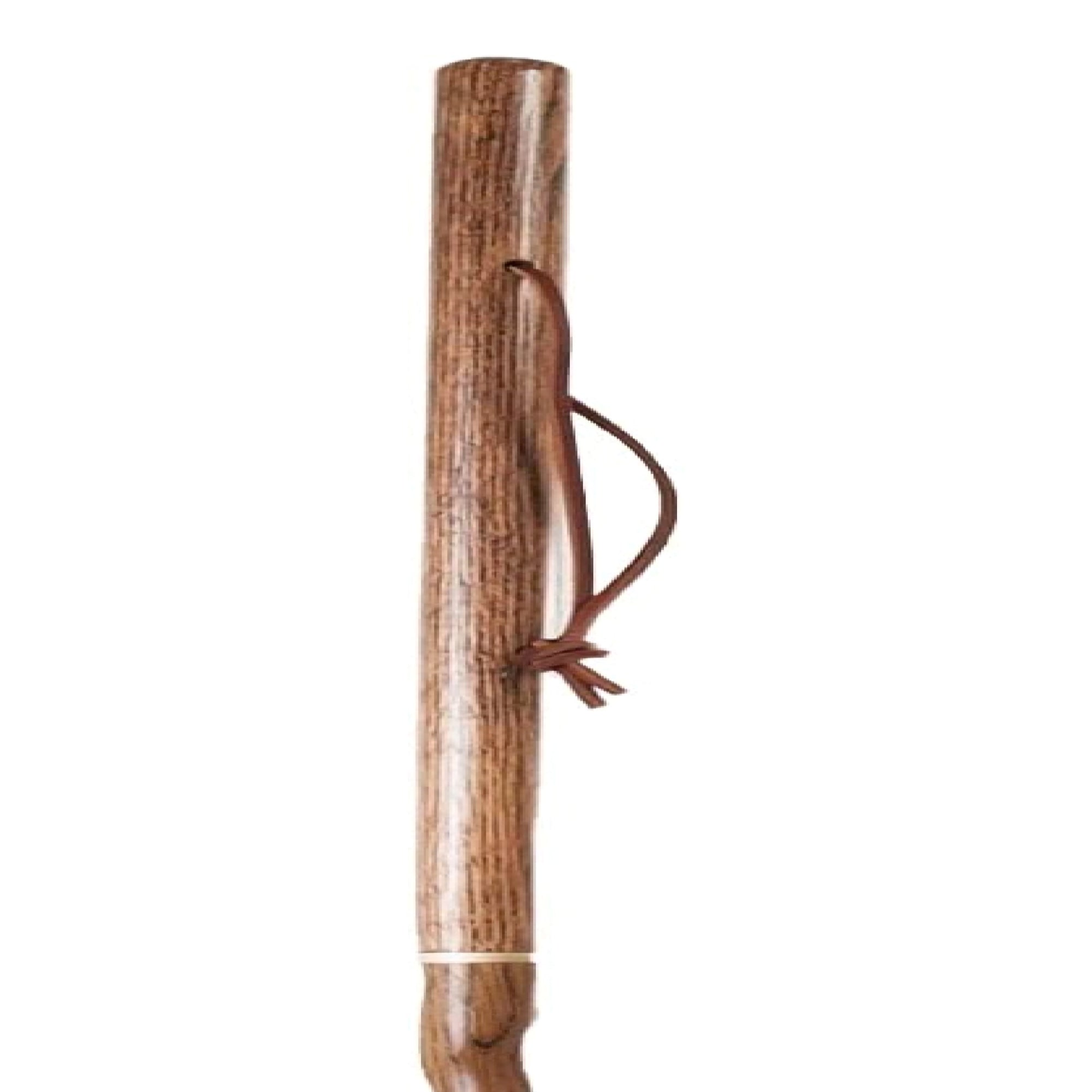 Bastón Brazos Twisted Traveler's Stick Madera 55 pulgadas de alto Roble marrón, Tipo de embalaje: Cada uno