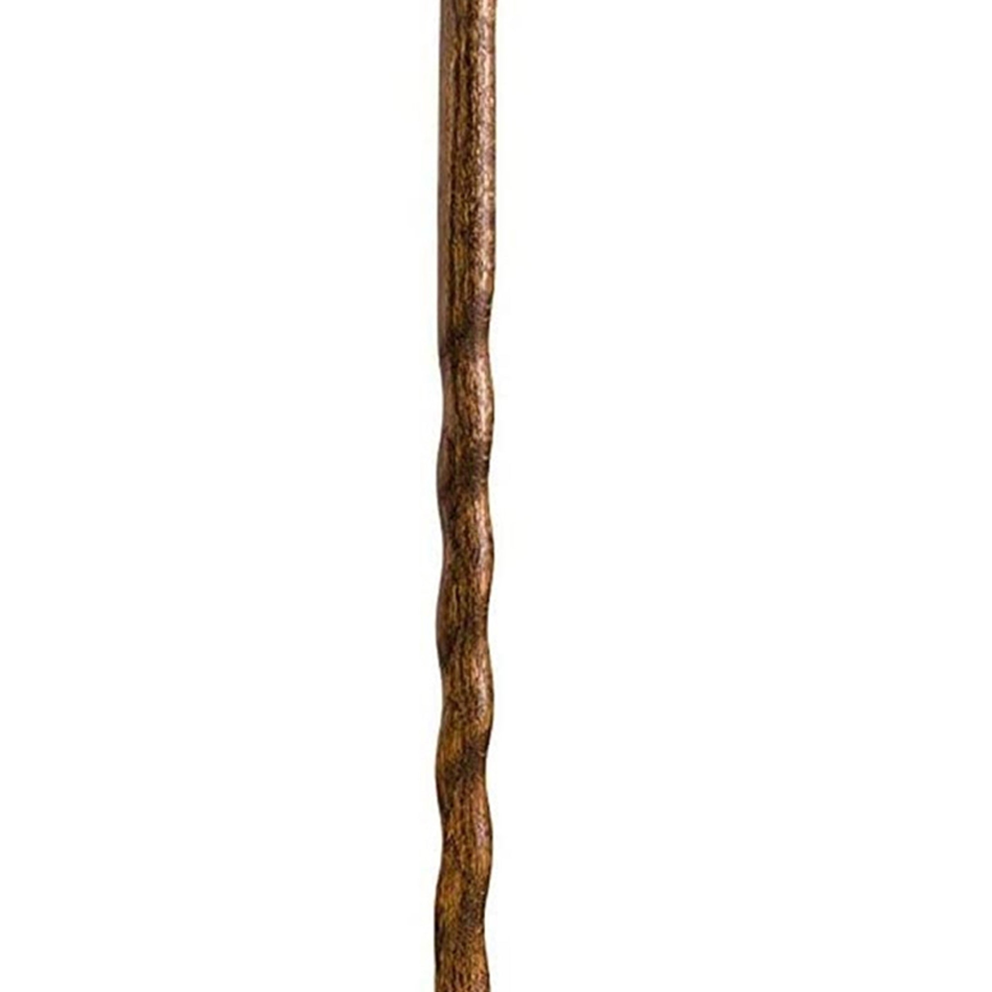 Walking Stick Brazos Dual Purpose Staff Wood 55 Inch Height Wood Grain