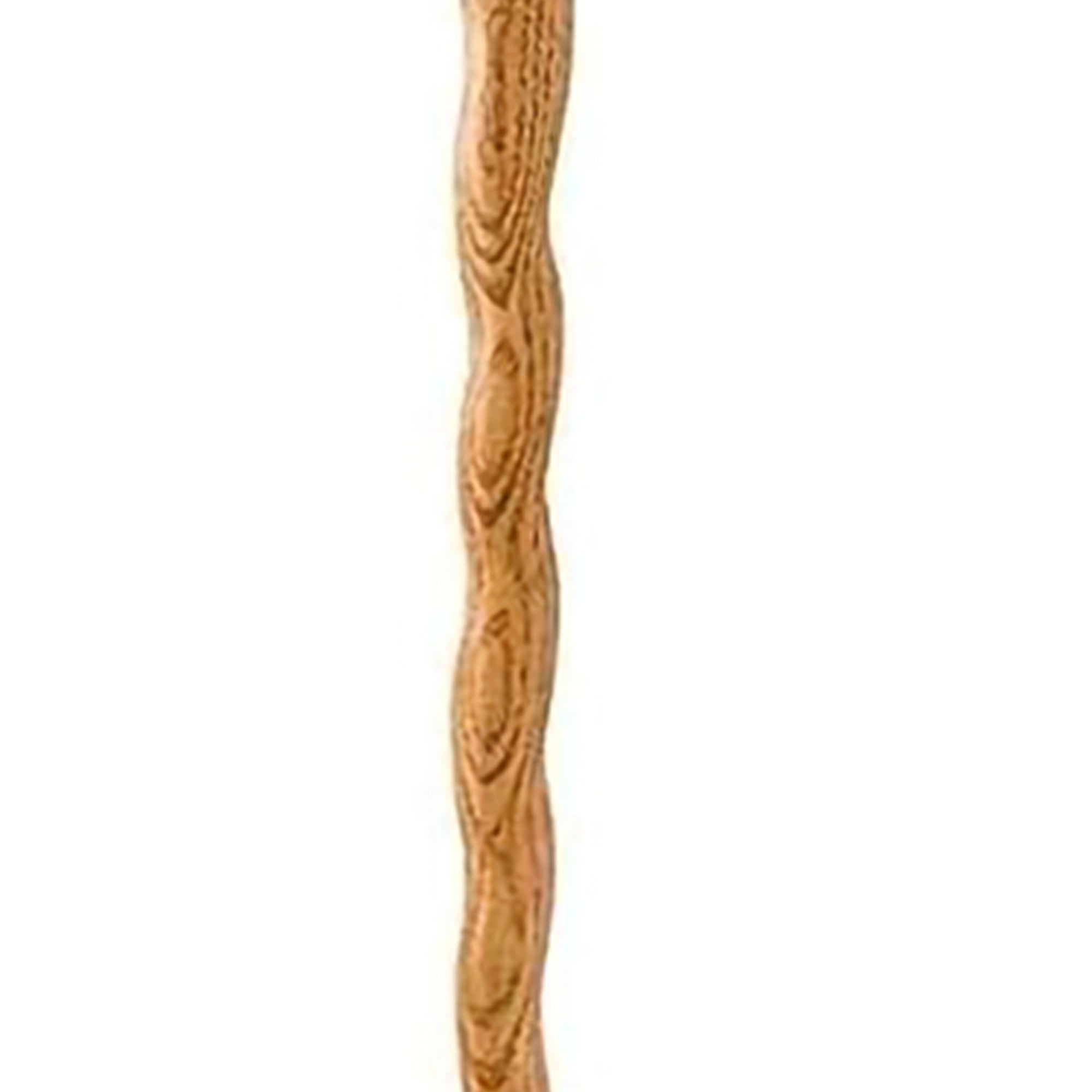 Walking Stick Brazos Twisted HitchHiker Wood 55 Inch Height Oak