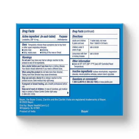 Allergy Relief,Packaging Type- Box