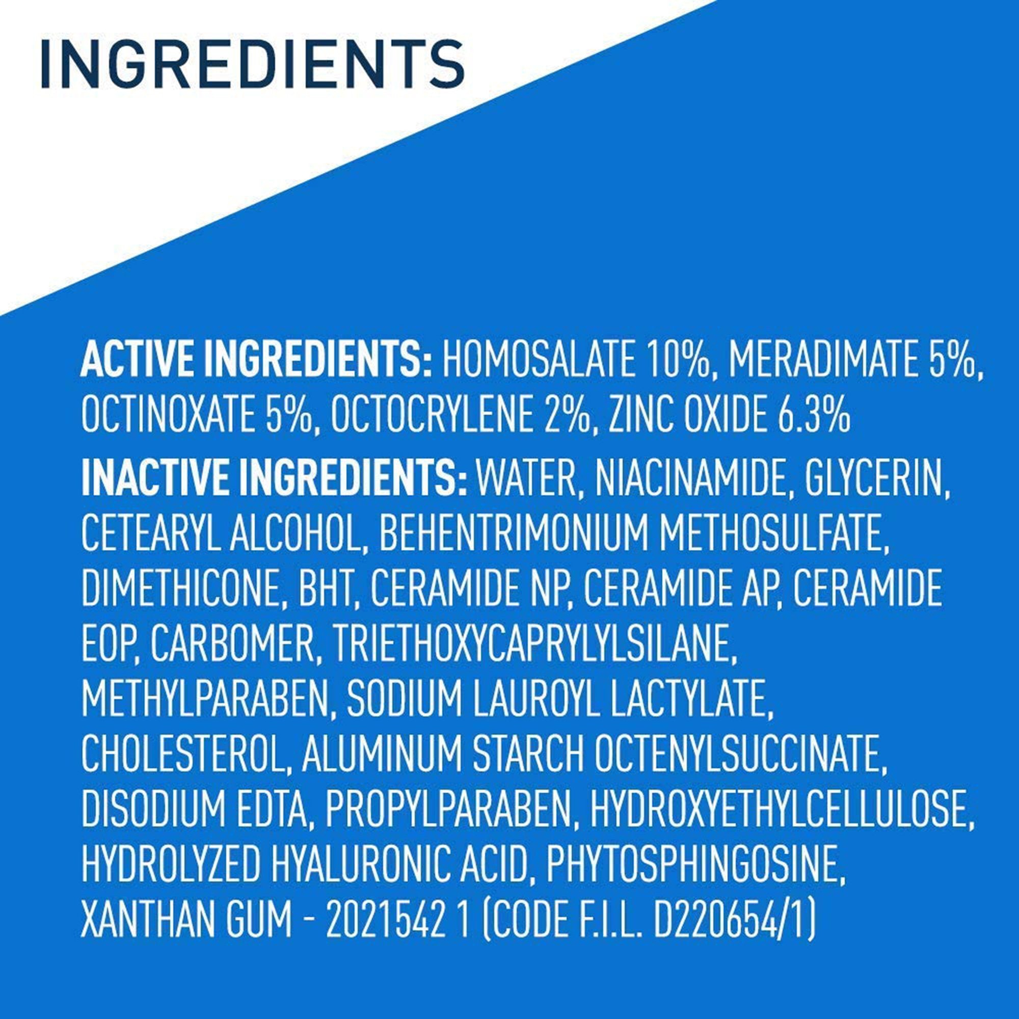 Facial Moisturizer with Sunscreen CeraVe AM 3 oz. Pump Bottle Unscented Lotion,Packaging Type- Each