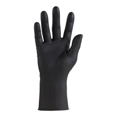 Exam Glove CareStock Small NonSterile Nitrile Standard Cuff Length Fully Textured Black Not Rated | 10Box/Case