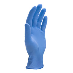 Exam Glove CareStock Large NonSterile Nitrile Standard Cuff Length Textured Fingertips Blue Chemo Tested | 10Box/Case
