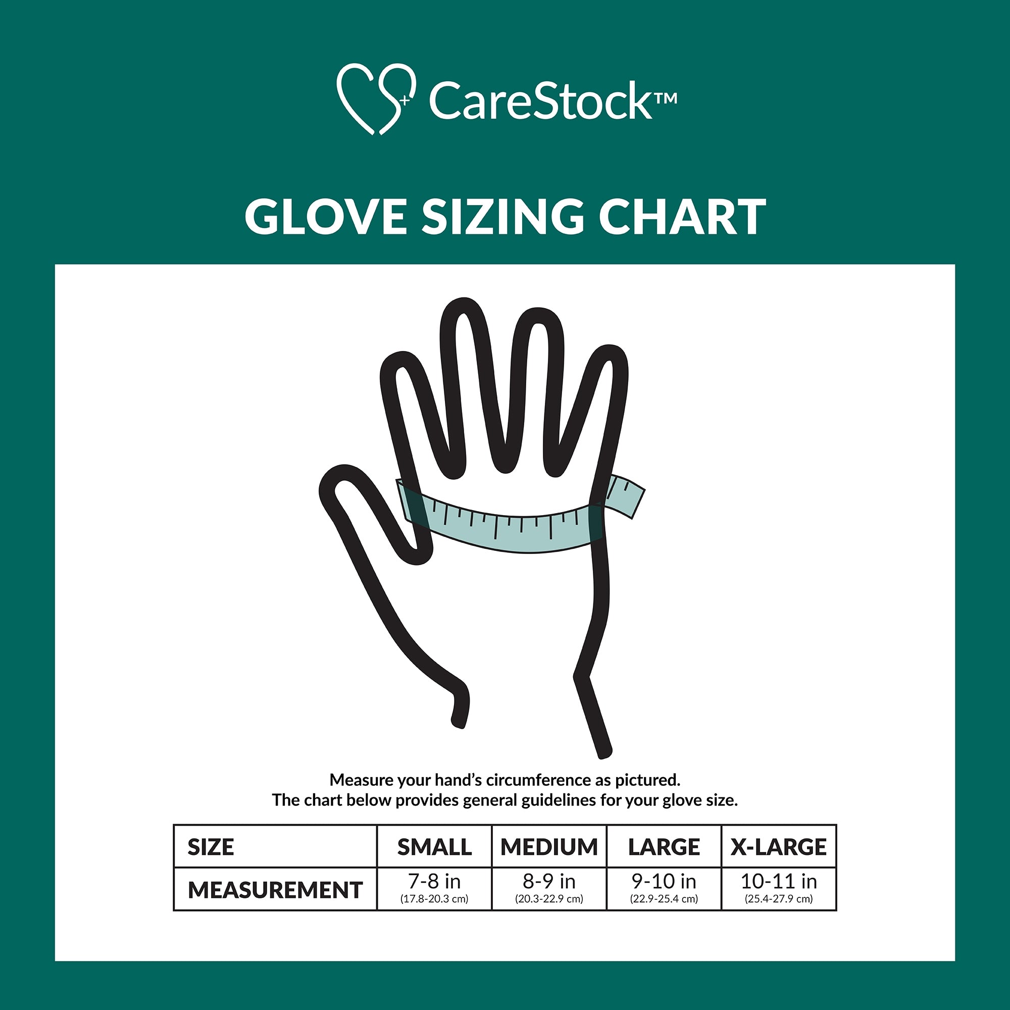 Exam Glove CareStock Large NonSterile Nitrile Standard Cuff Length Textured Fingertips Blue Chemo Tested | 10Box/Case