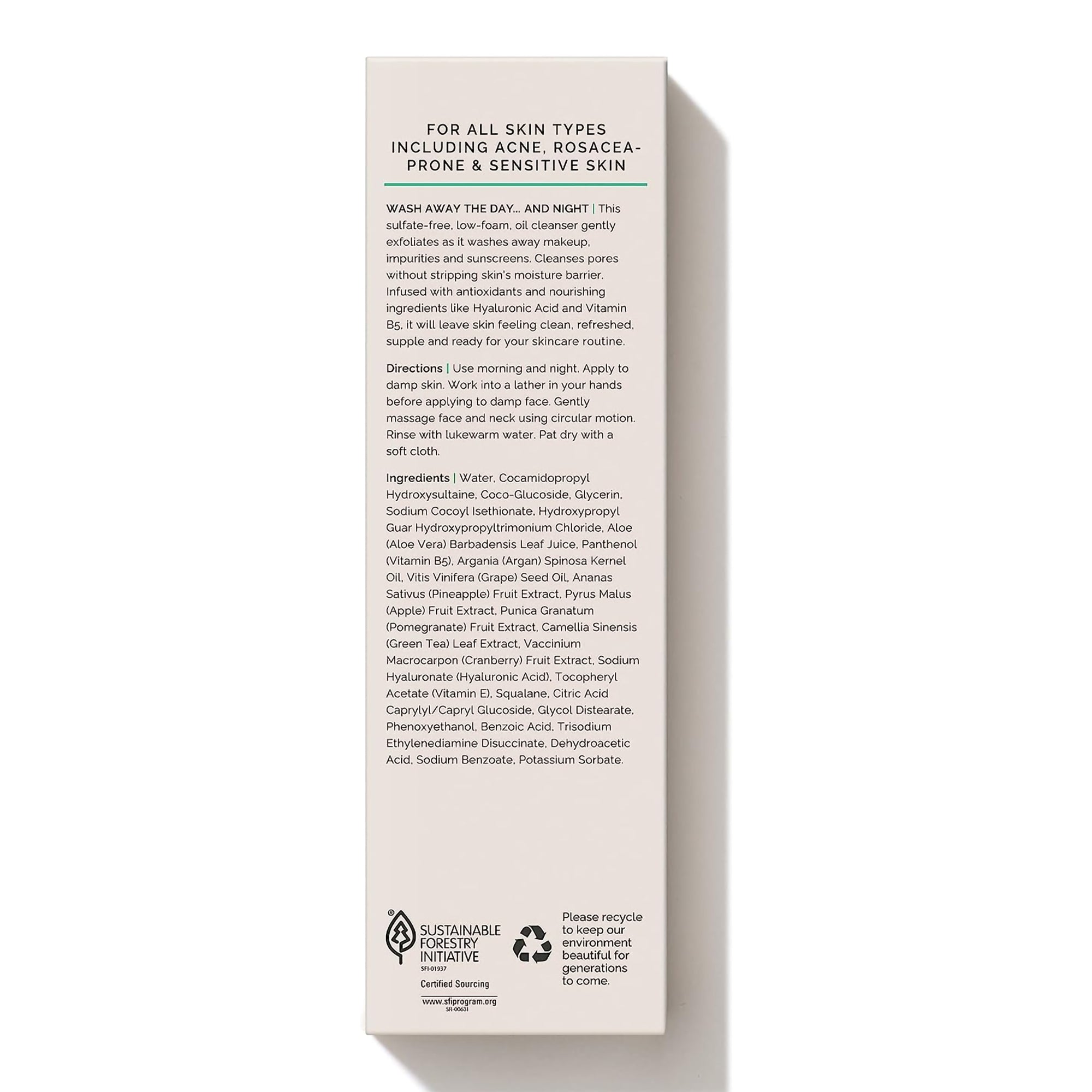 Facial Cleanser MDSolarsciences Wash Away One Step Gel 5 oz. Tube Unscented,Packaging Type- Each