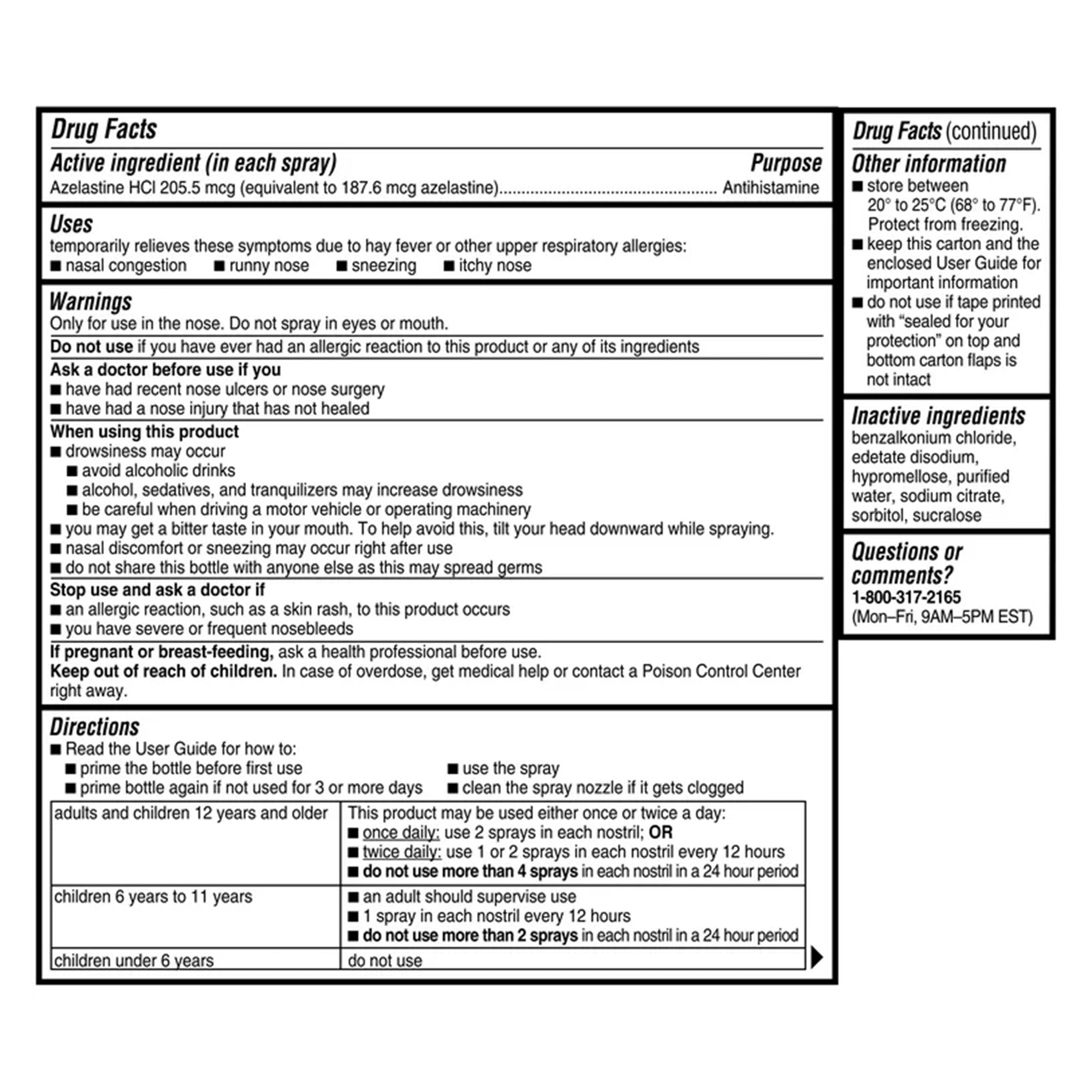 Allergy Relief,Packaging Type- Each
