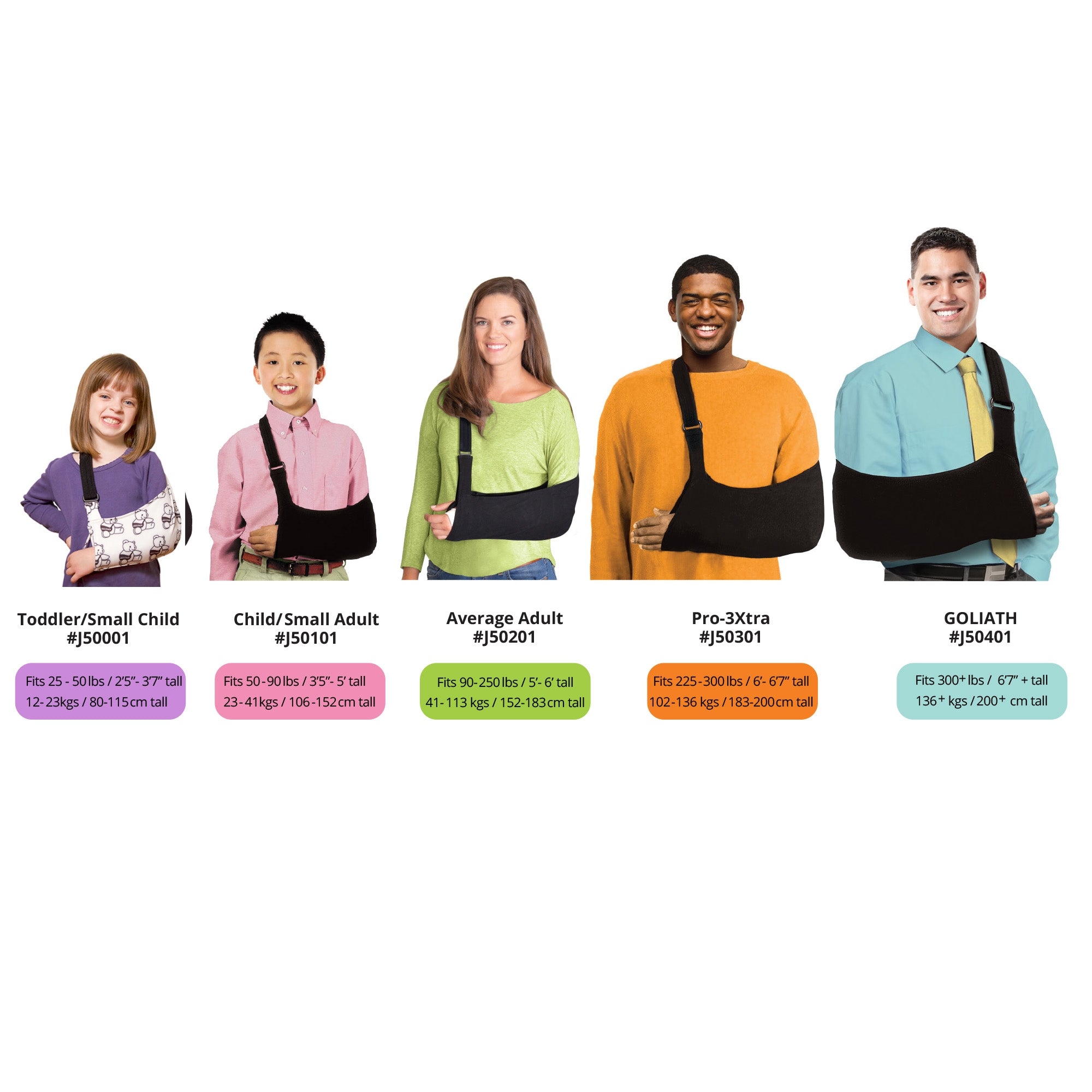 Arm Sling Ultimate Arm Sling D-Ring / Hook and Loop Strap Closure One Size Fits Most,Packaging Type- Each