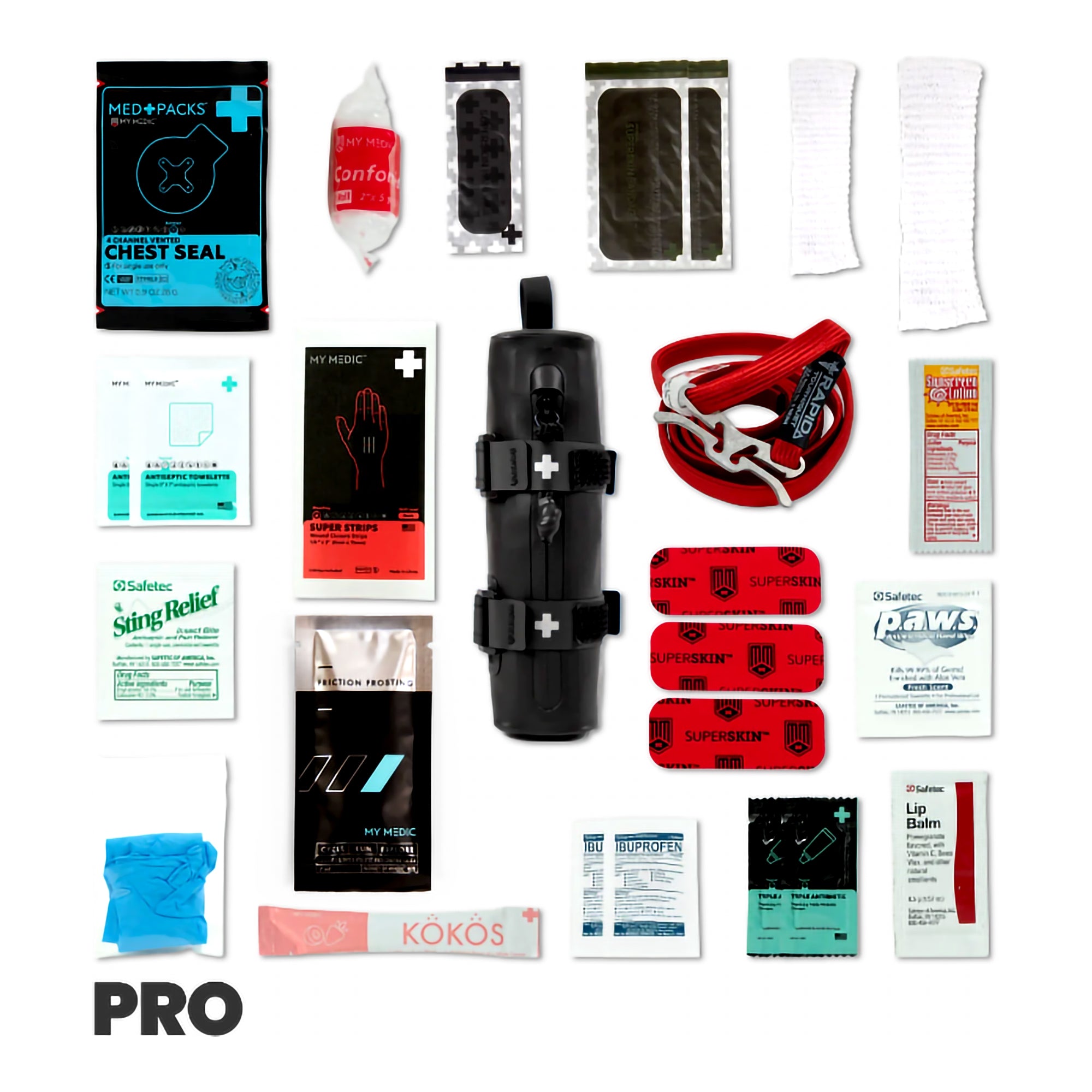 First Aid Kit My Medic Cycle Medic Pro Black Soft Bag,Packaging Type- Each