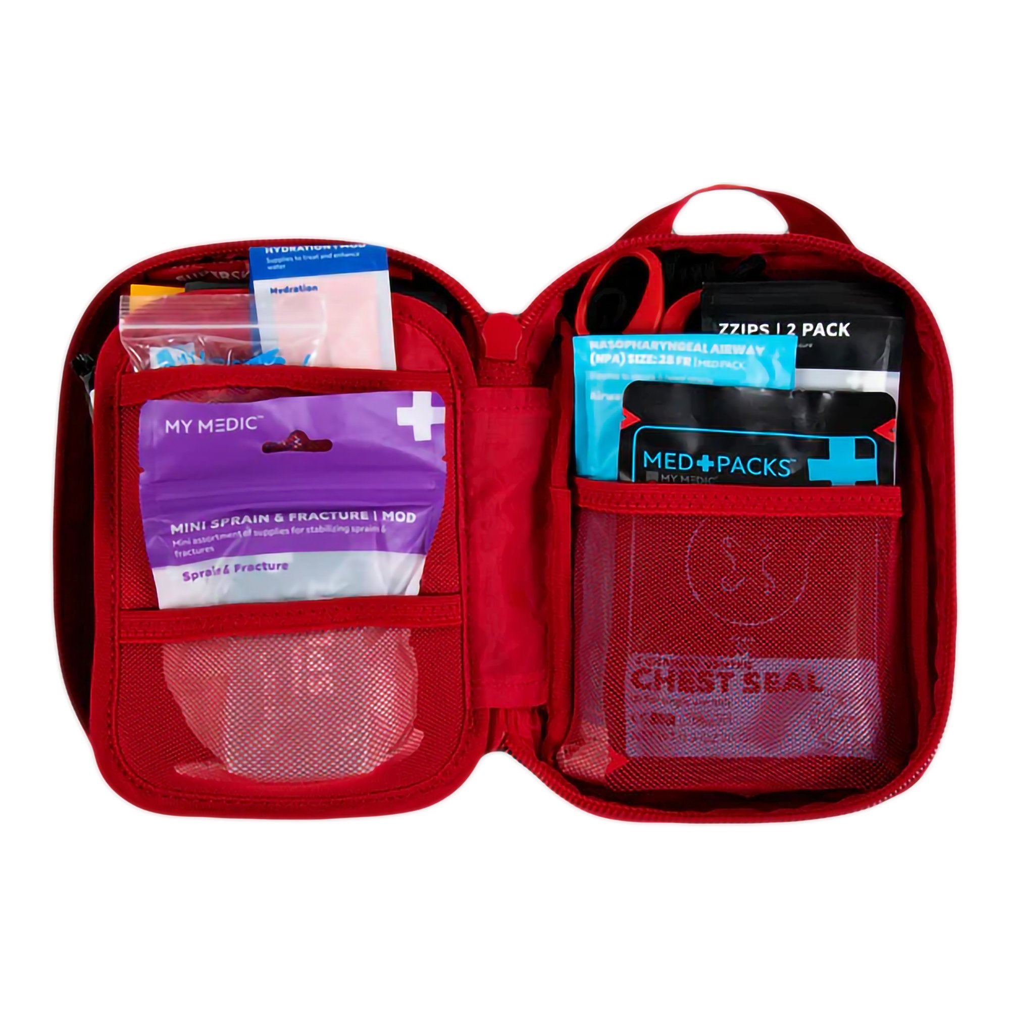 First Aid Kit My Medic MYFAK Mini Standard Red Soft Bag,Packaging Type- Each