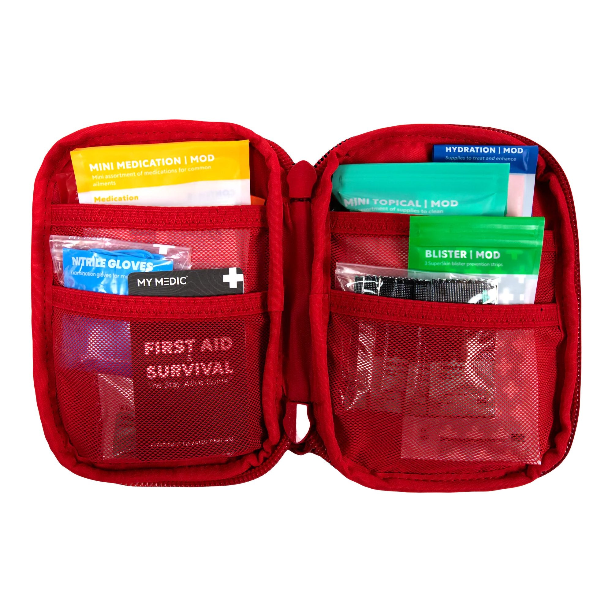 First Aid Kit My Medic Sidekick Red Soft Bag,Packaging Type- Each