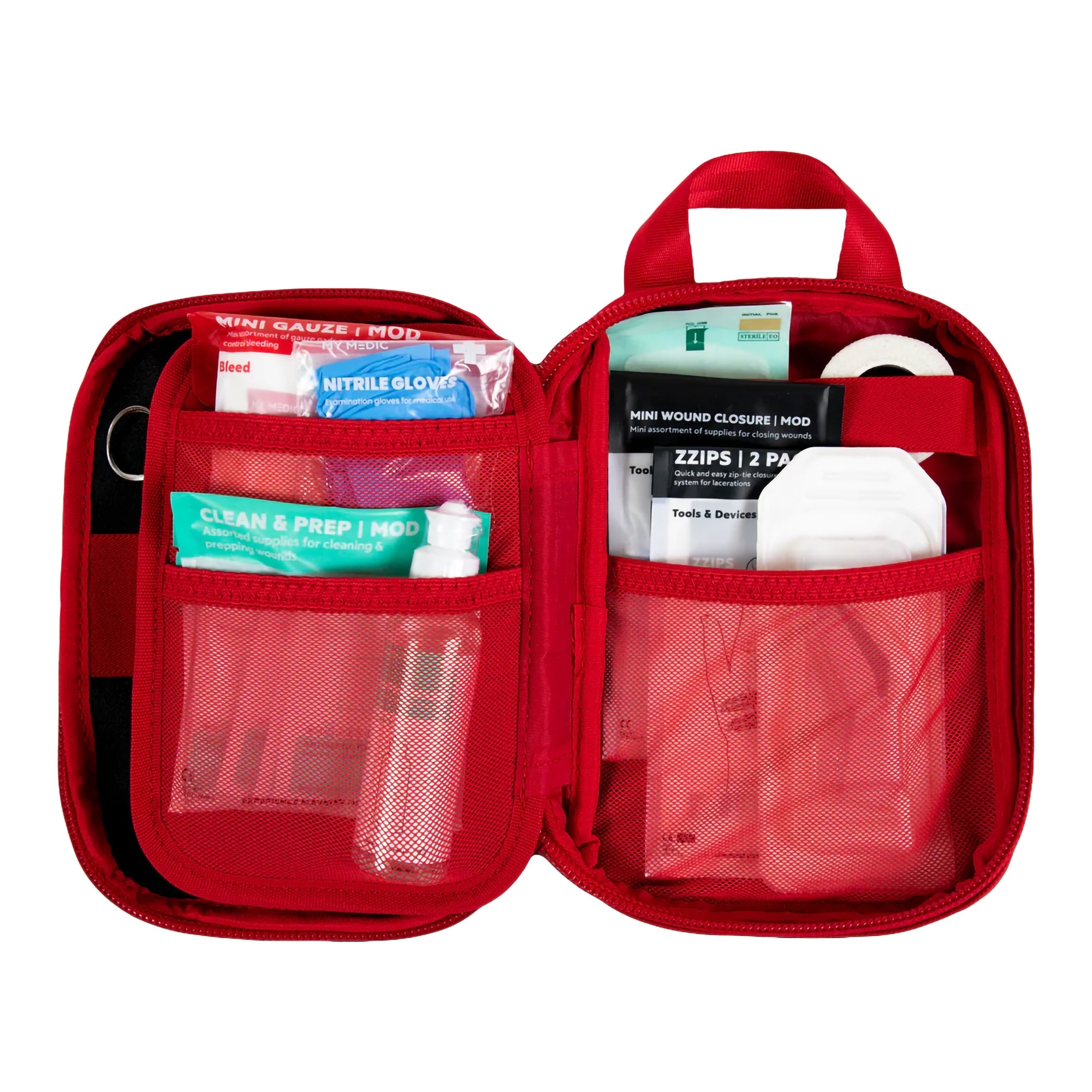 First Aid Kit My Medic Wound Closure Kit Red Soft Bag,Packaging Type- Each