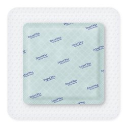 Super Absorbent Dressing Zetuvit® Plus Silicone Border Silicone Adhesive 6 X 6 Inch Square