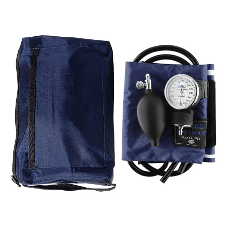 mabis match mates manual aneroid sphygmomanometer with cuff dark blue mabis aneroid sphygmomanometer with cuff mk1237840ea