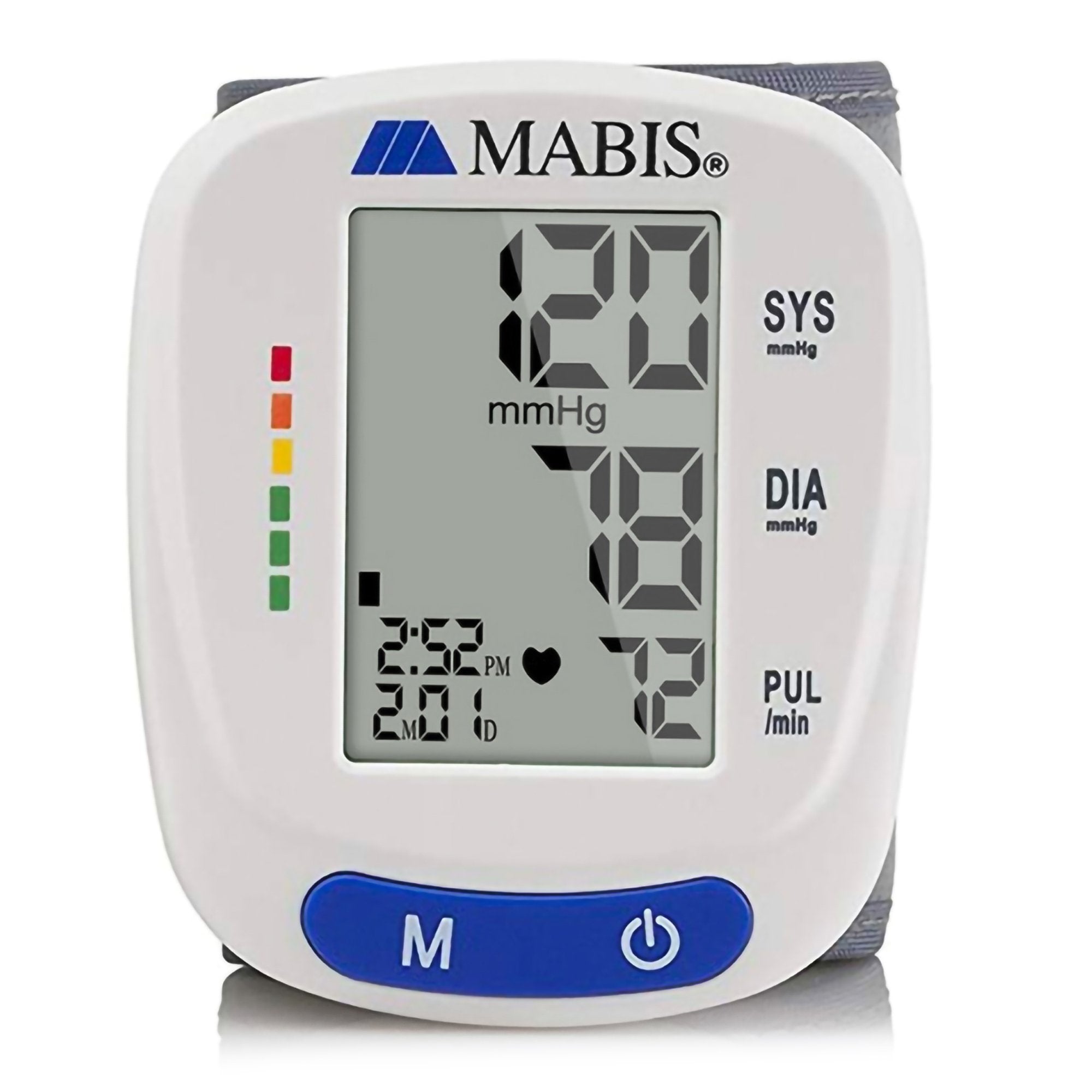 Digital Blood Pressure Monitor MABIS Adult Cuff Cloth Fabric Cuff 5.3 to 8.5 inches Mobile,Packaging Type- Each