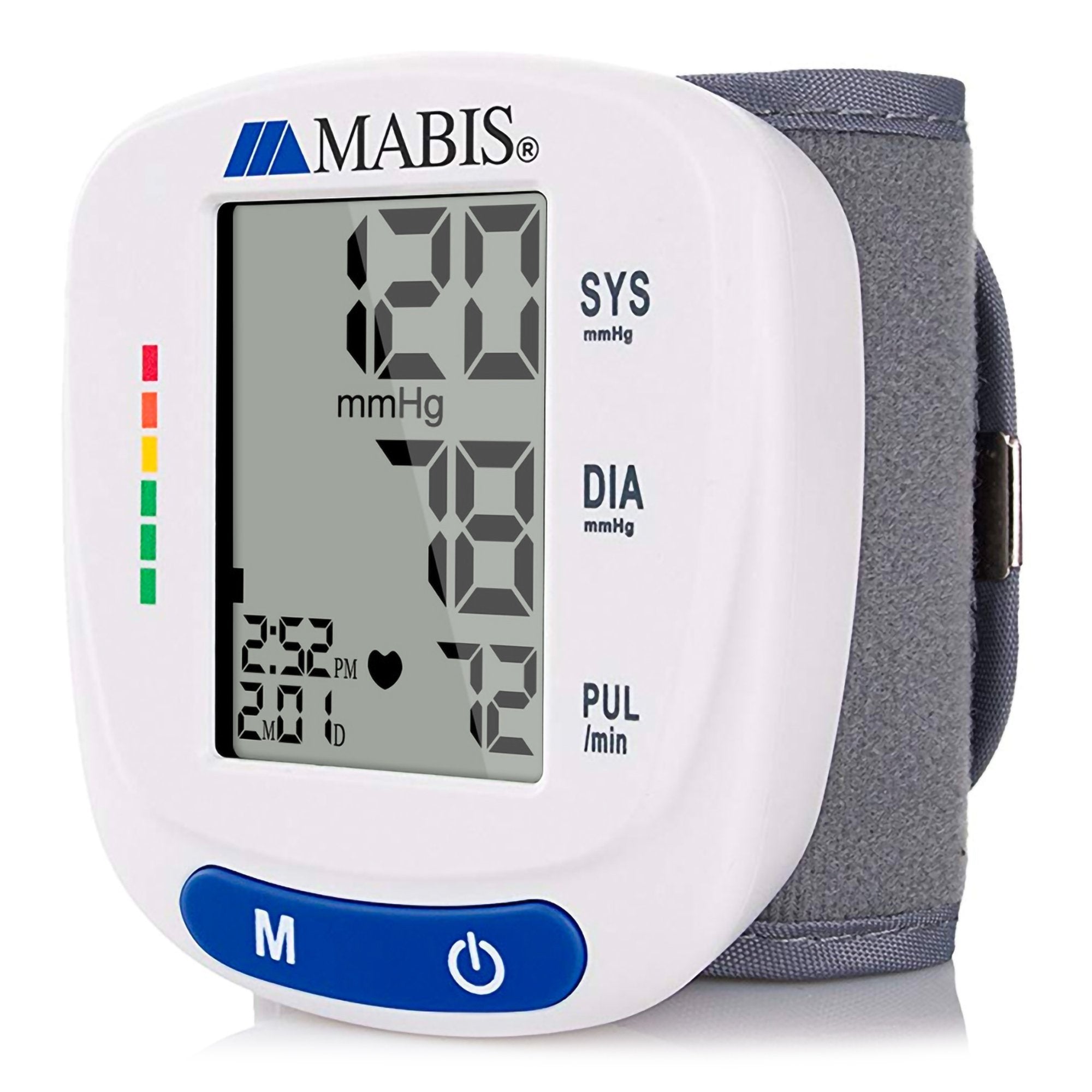 Digital Blood Pressure Monitor MABIS Adult Cuff Cloth Fabric Cuff 5.3 to 8.5 inches Mobile,Packaging Type- Each