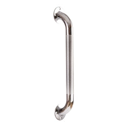 Bathtub Grab Bar DMI Silver Knurled Steel