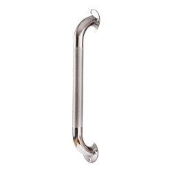 Bathtub Grab Bar DMI Silver Knurled Steel