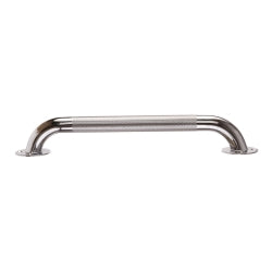 Bathtub Grab Bar DMI Silver Knurled Steel