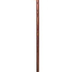 Walking Stick Brazos Free Form Wood 55 Inch Height Red,Packaging Type- Each