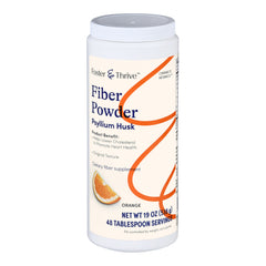 Fiber Supplement Foster & Thrive Orange Flavor Powder 19 oz. Psyllium Husk, Packaging Type- Each