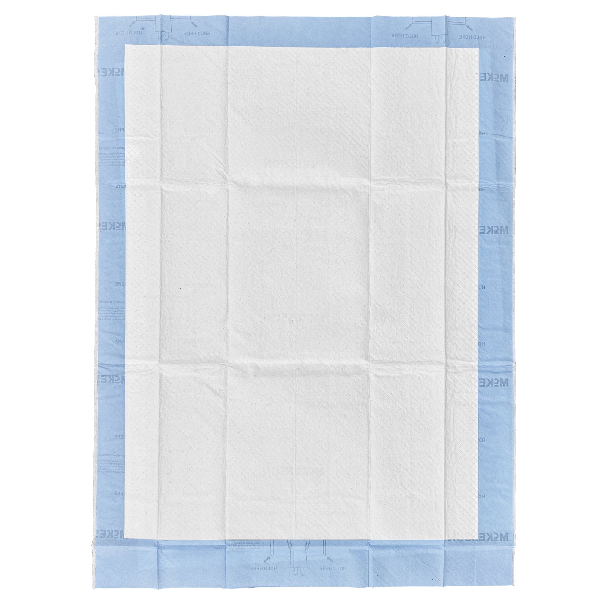 Disposable Underpad McKesson 30 X 42 Inch Super Absorbent Polymer Heavy Absorbency, Packaging Type- Case
