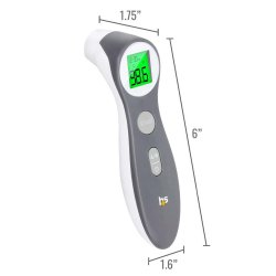 Non-Contact Skin Surface Thermometer HealthSmart Infrared Skin Probe Handheld