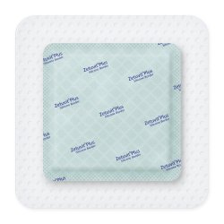 Super Absorbent Dressing Zetuvit® Plus Silicone Border Silicone Adhesive 5 X 5 Inch Square