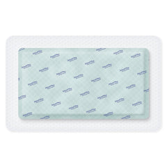 Super Absorbent Dressing Zetuvit Plus Silicone Border Silicone Adhesive 6 X 10 Inch Rectangle,  Packaging Type- Each