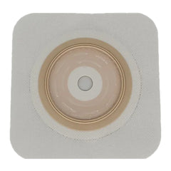 Ostomy Barrier Trim to Fit, Extended Wear Adhesive Tape Collar 57 mm Flange Red Code System Up to 1-3/4 Inch Opening 5 X 5 Inch | 5/Box