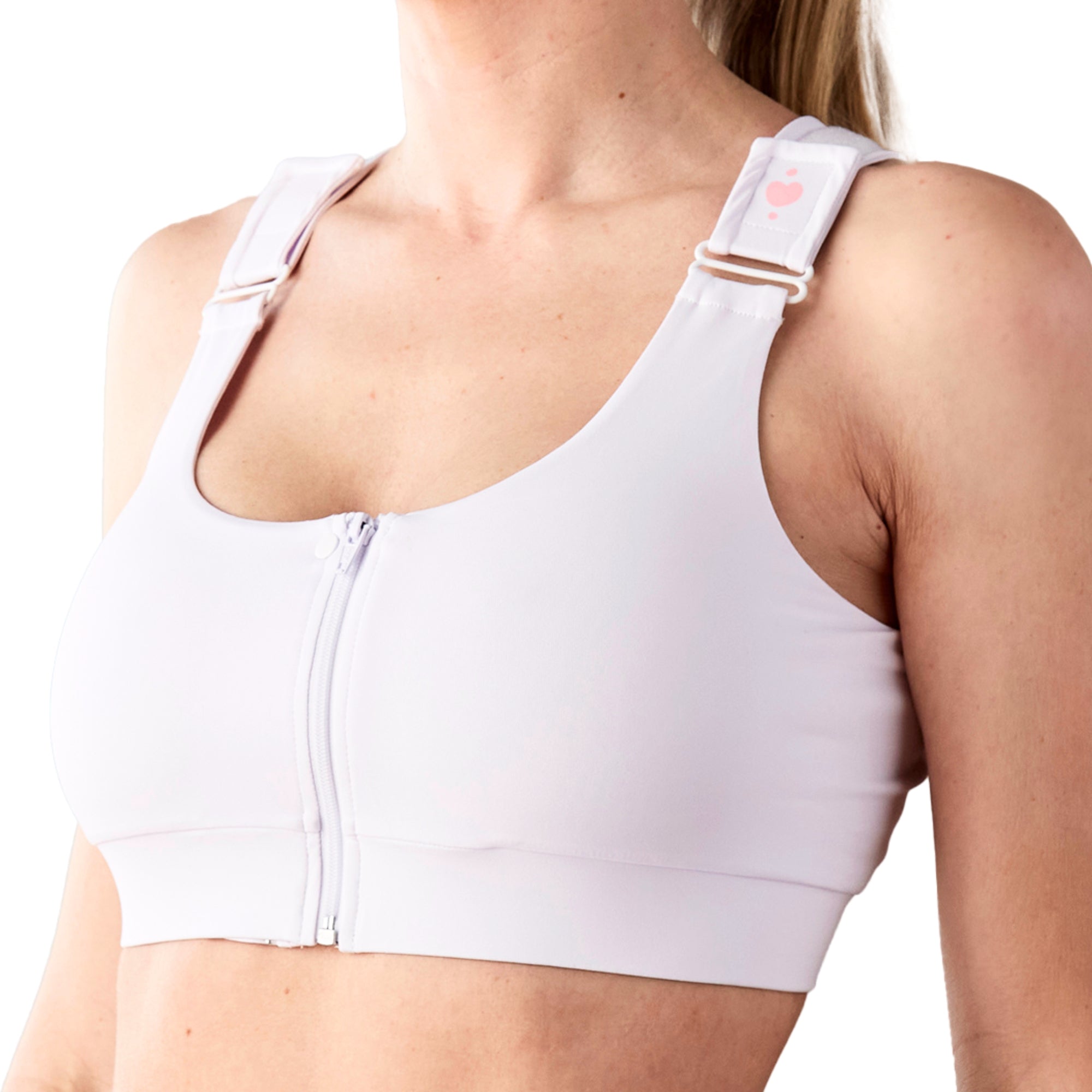 Post-Surgical Bra Shirl White Small,Packaging Type- Each