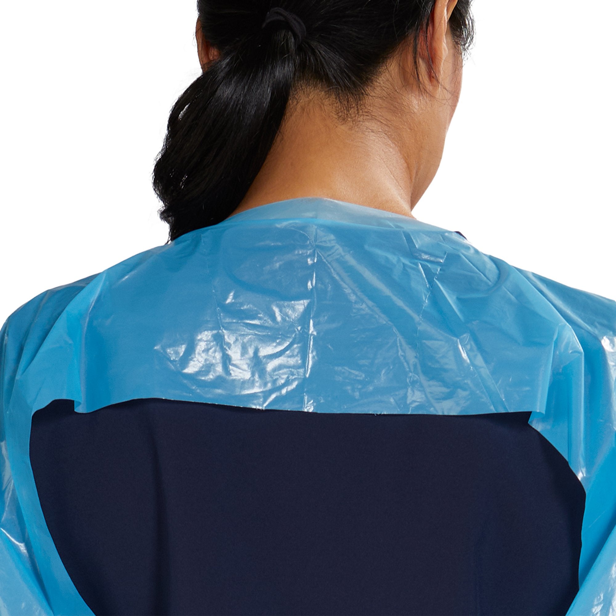 Protective Procedure Gown McKesson X-Large Blue NonSterile Not Rated Disposable,Packaging Type- Box