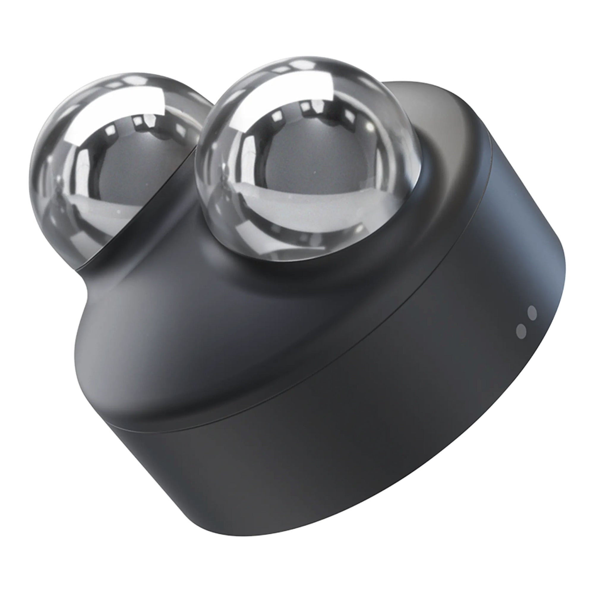 Hand-Held Face Massager & Cleanser Attachment TheraFace Hot and Cold Rings - Black 1 Hot Ring, 1 Cold Ring, Travel Pouch