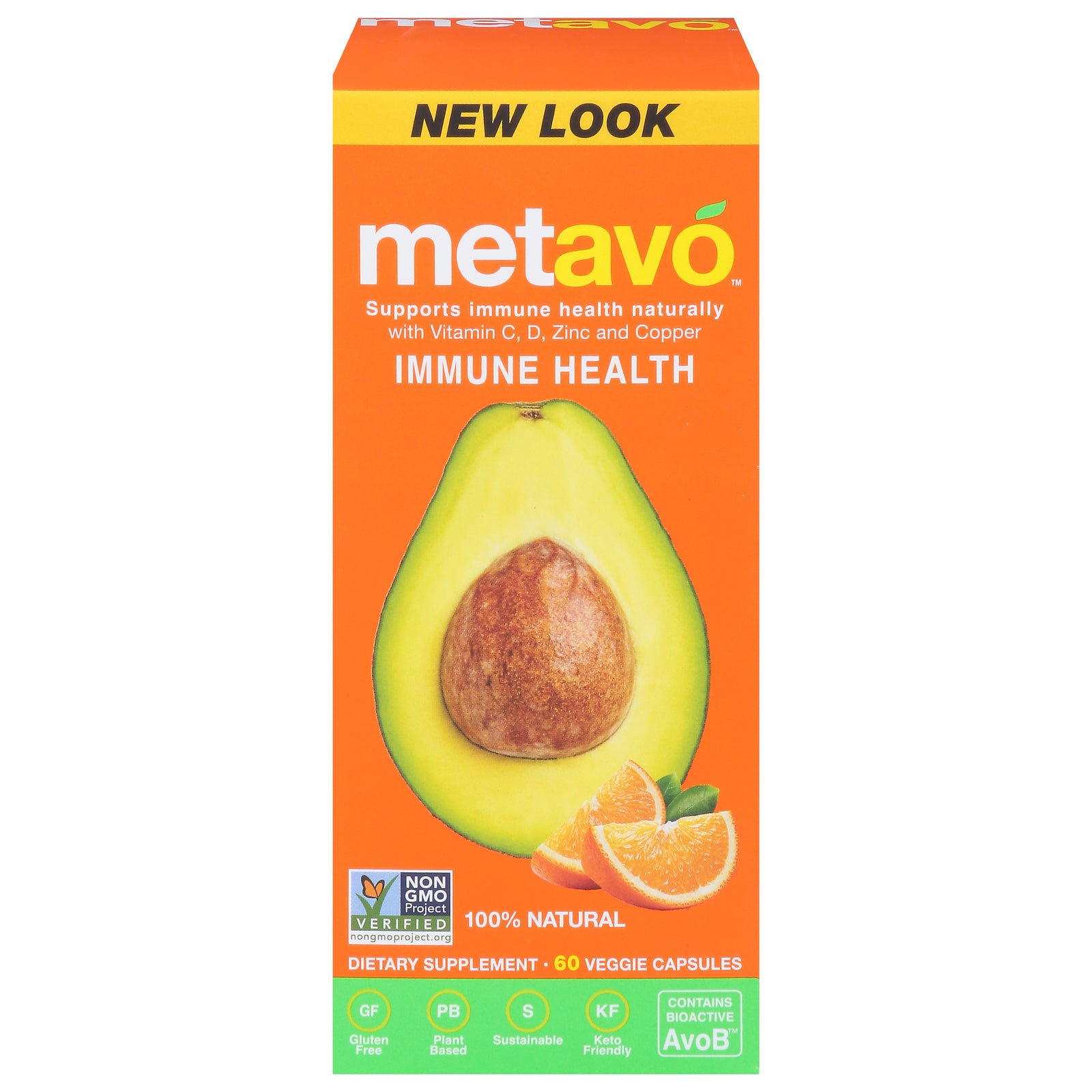Metavo - Immune Health Supplement - Case Of 3-60 Ct