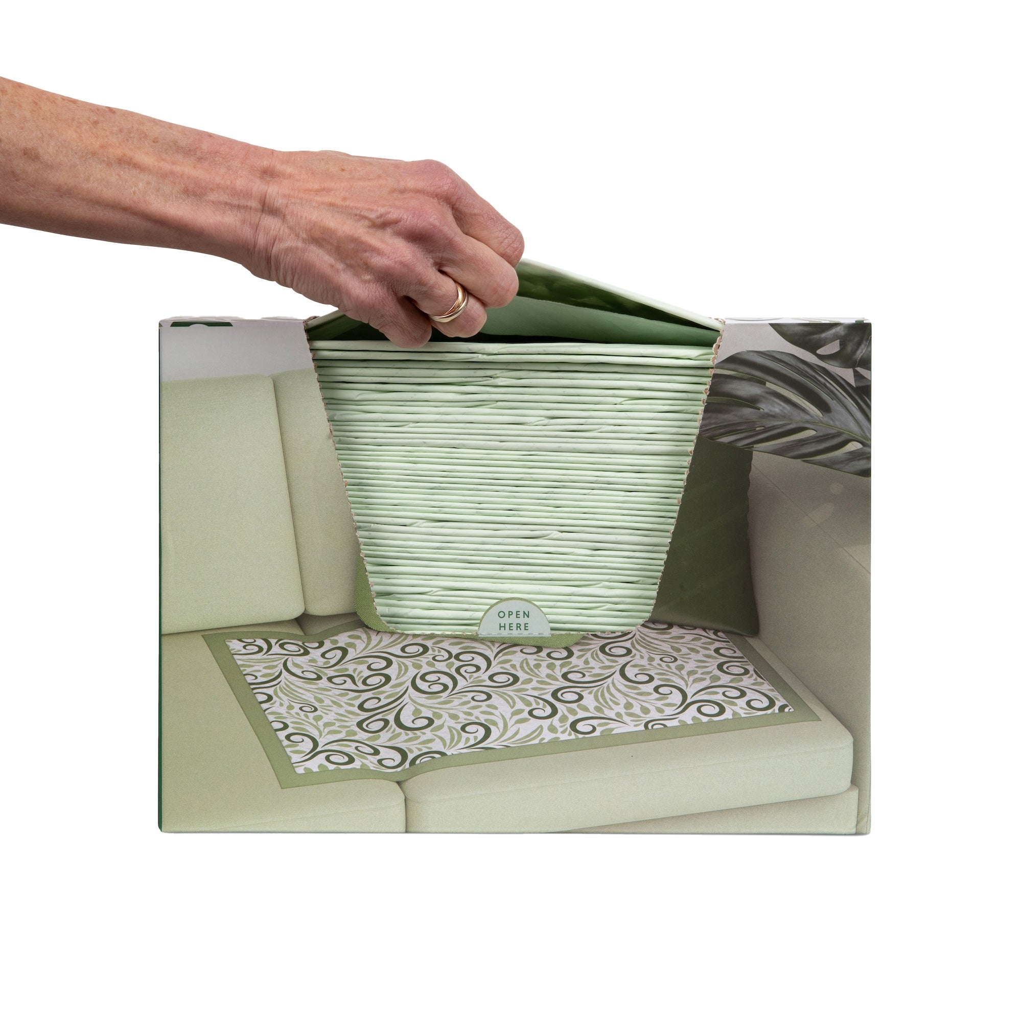 Disposable Underpad Flourish 24 X 36 Inch Fluff Light Absorbency,Packaging Type- Box