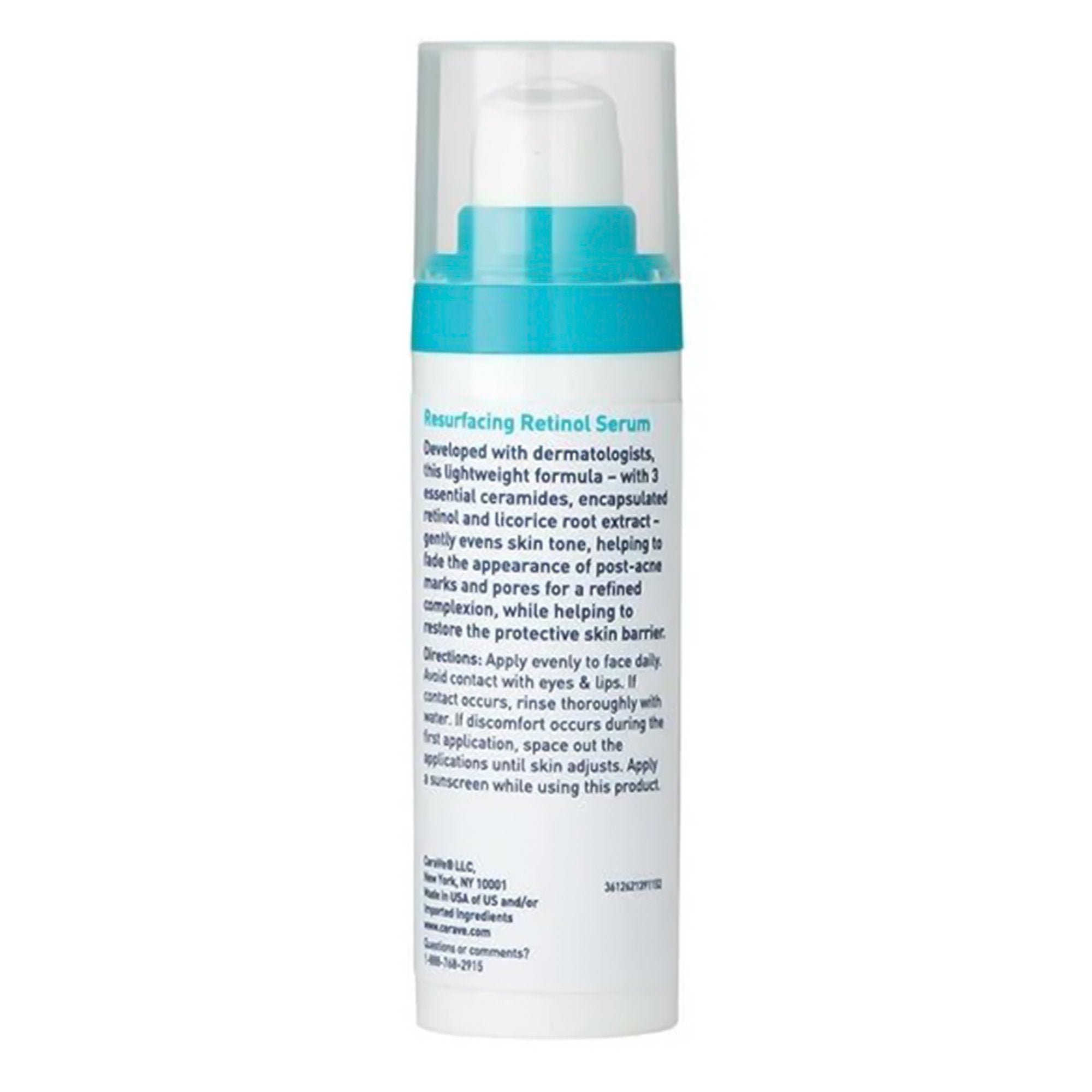 Acne Treatment CeraVe Resurfacing Retinol Serum 1 oz. Serum,Packaging Type- Each