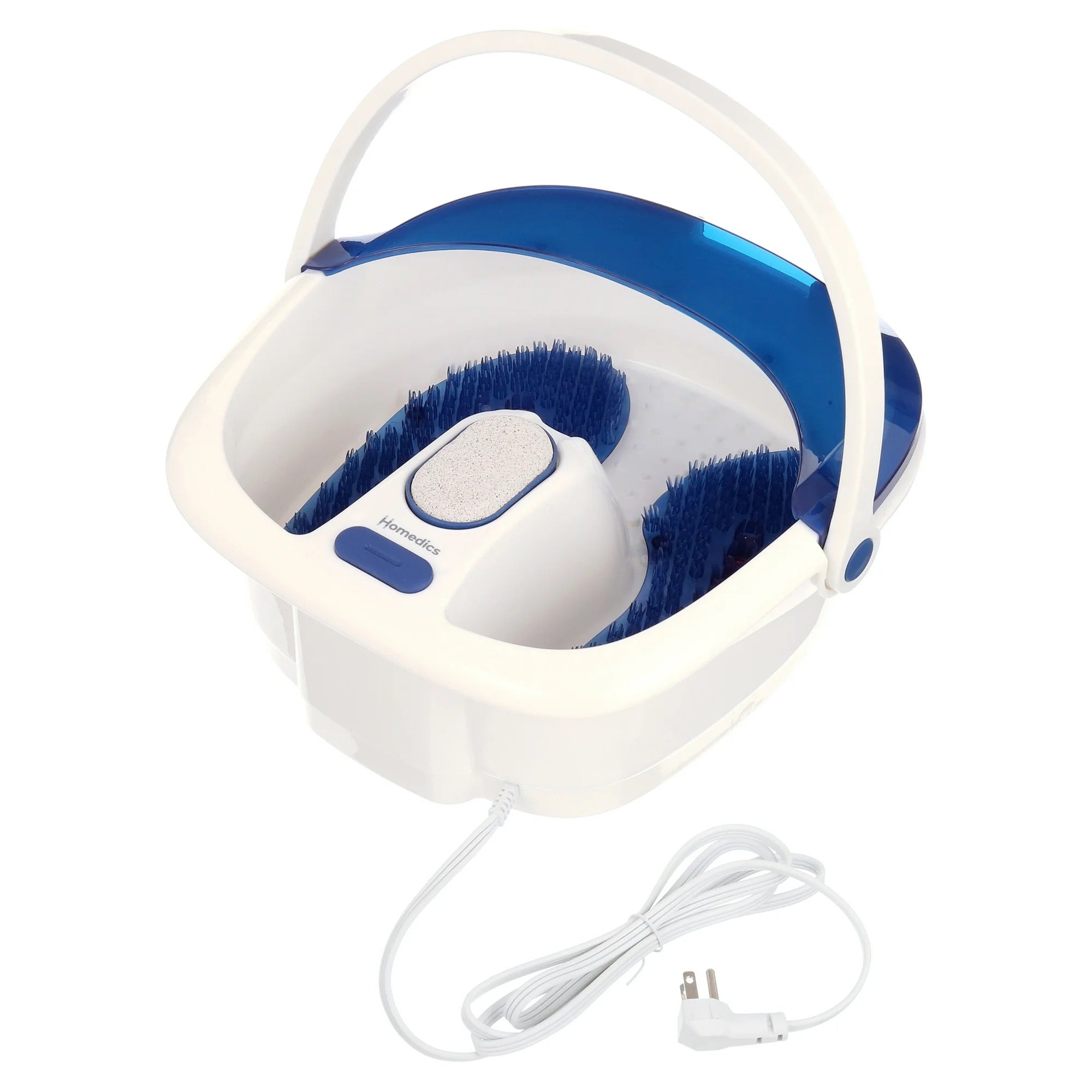 Foot Bath with Heat Boost HoMedics Bubble Bliss Elite Blue / White Plastic