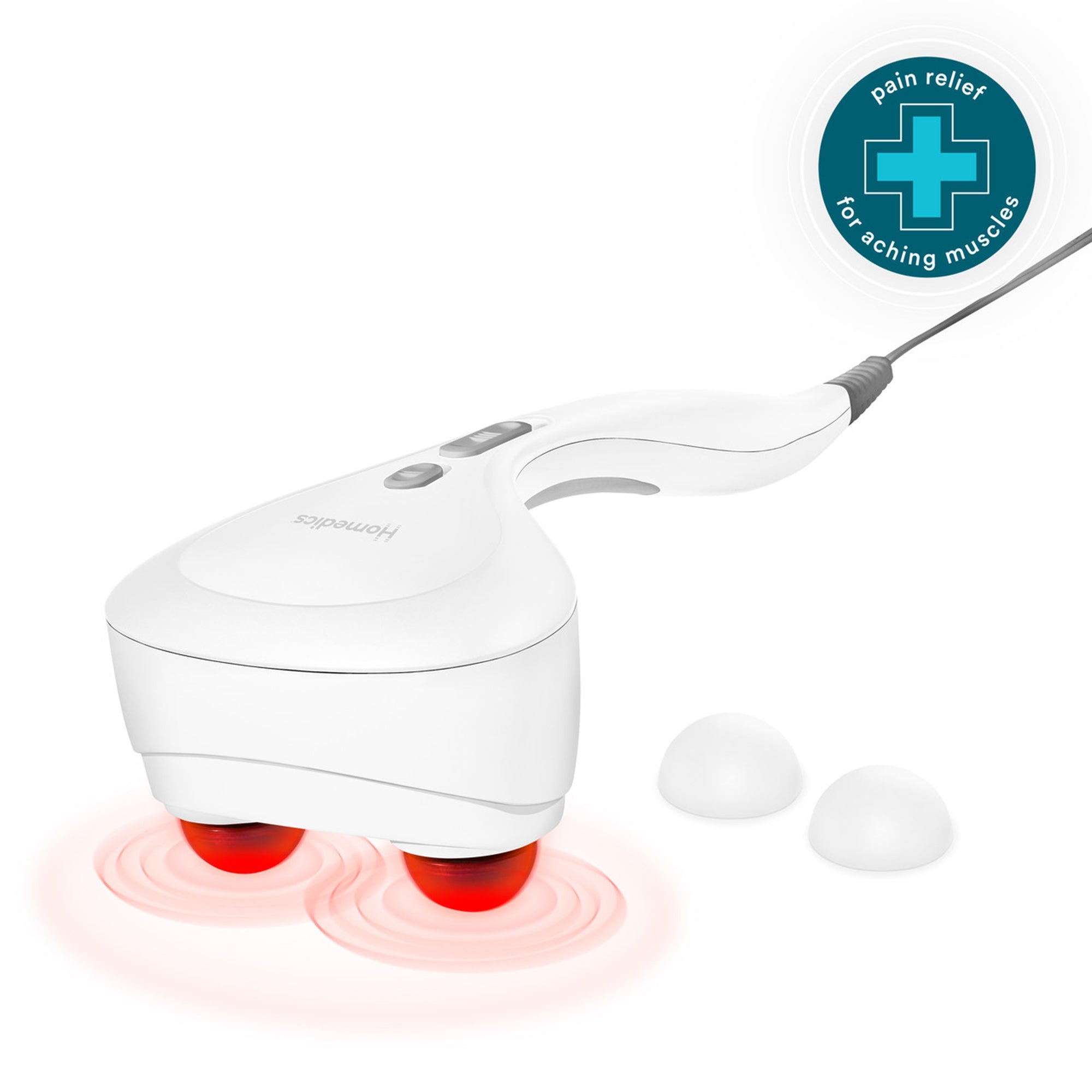 Hand-Held Massager with Heat HoMedics Duo Percussion