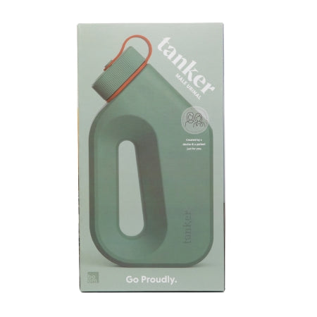 Male Urinal Tanker 44 oz. With Closure Single Patient Use,Packaging Type- Each