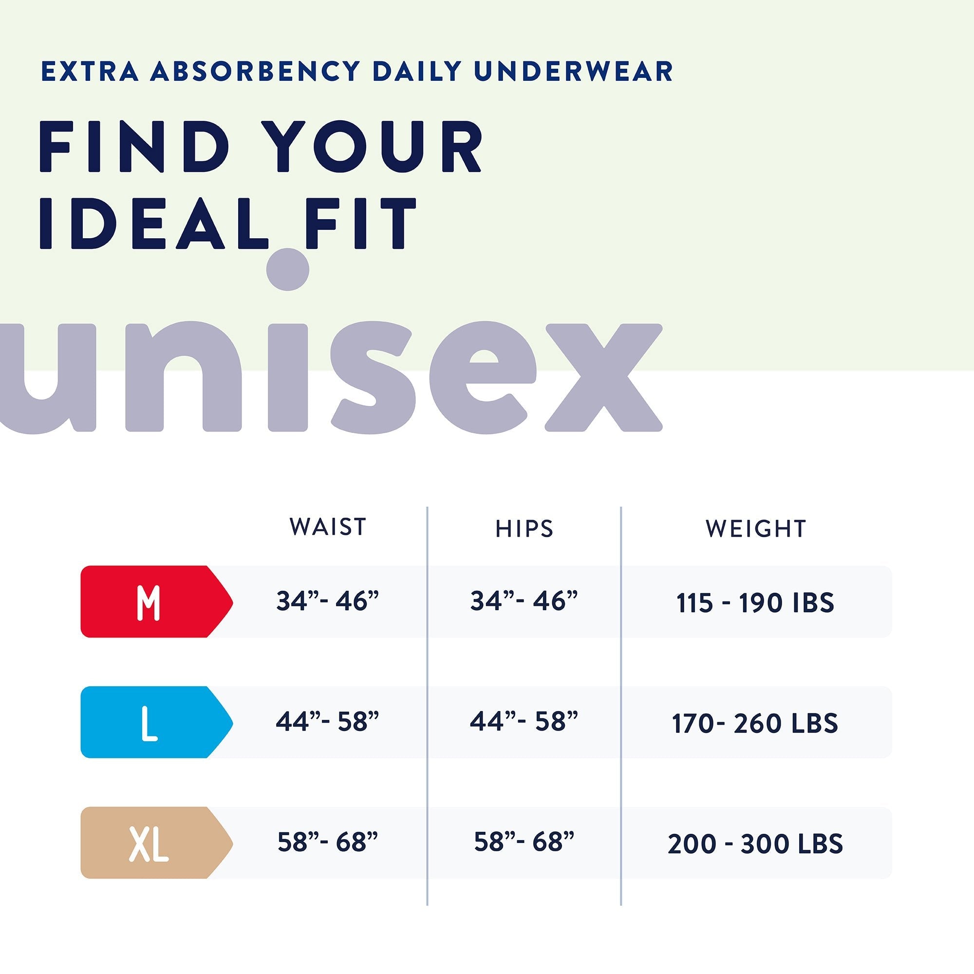 Unisex Adult Absorbent Underwear Prevail Nu-Fit Pull On with Tear Away Seams Large Disposable Heavy Absorbency, Packaging Type - Case