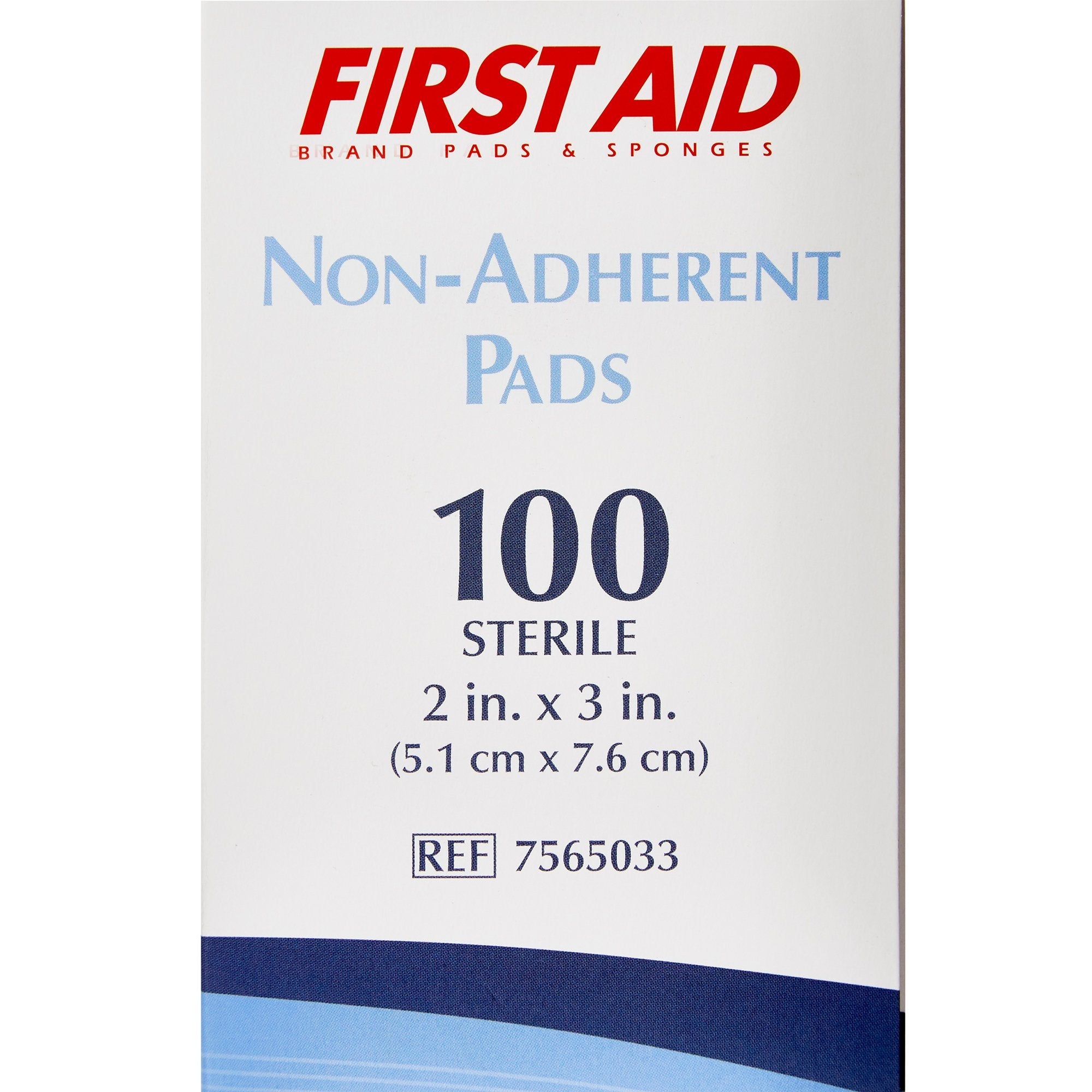 american white cross nonadherent dressing 2 x 3 inch american white cross non adherent dressing mk126982bx
