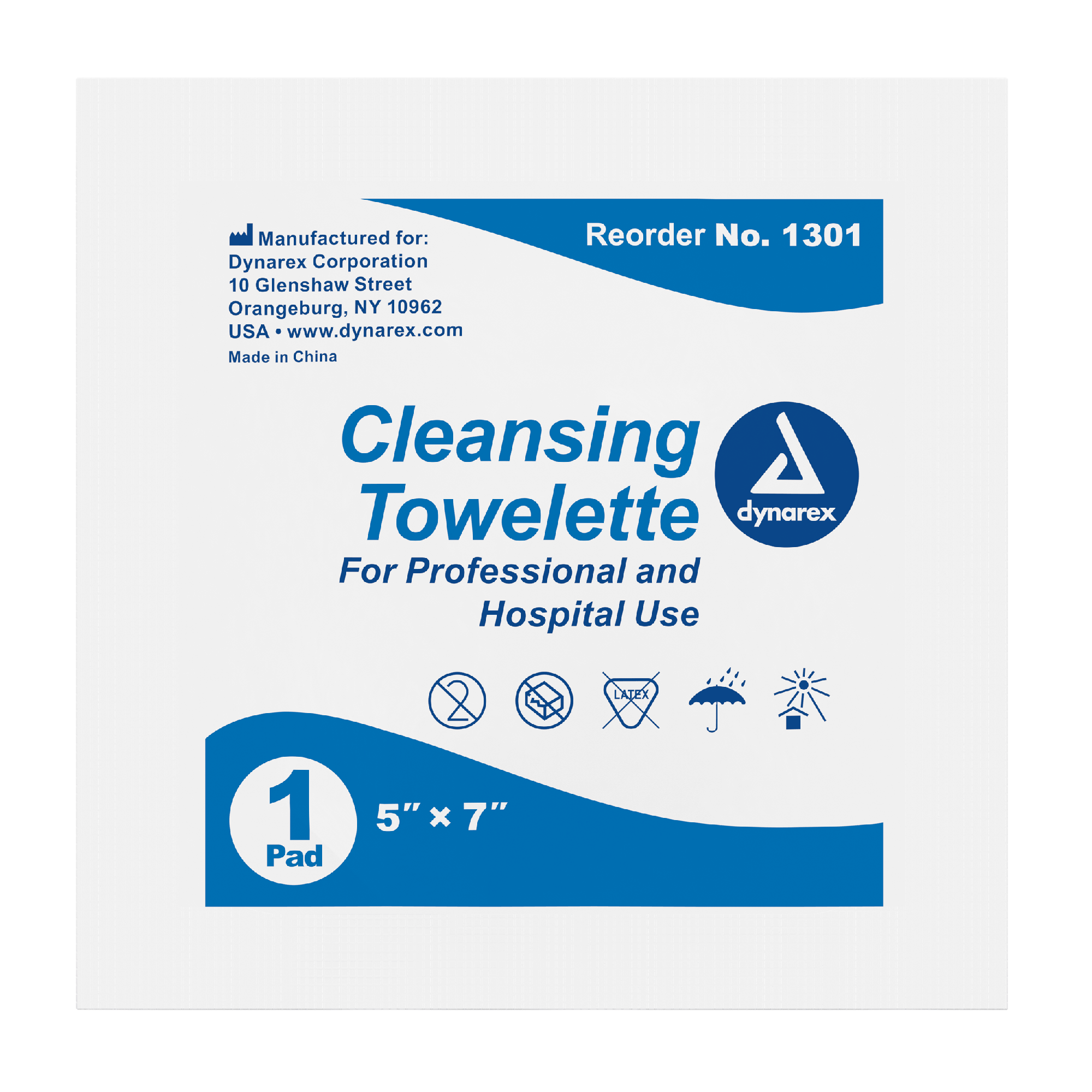 Towellette  Cleansing  Bx/100 5 X7
