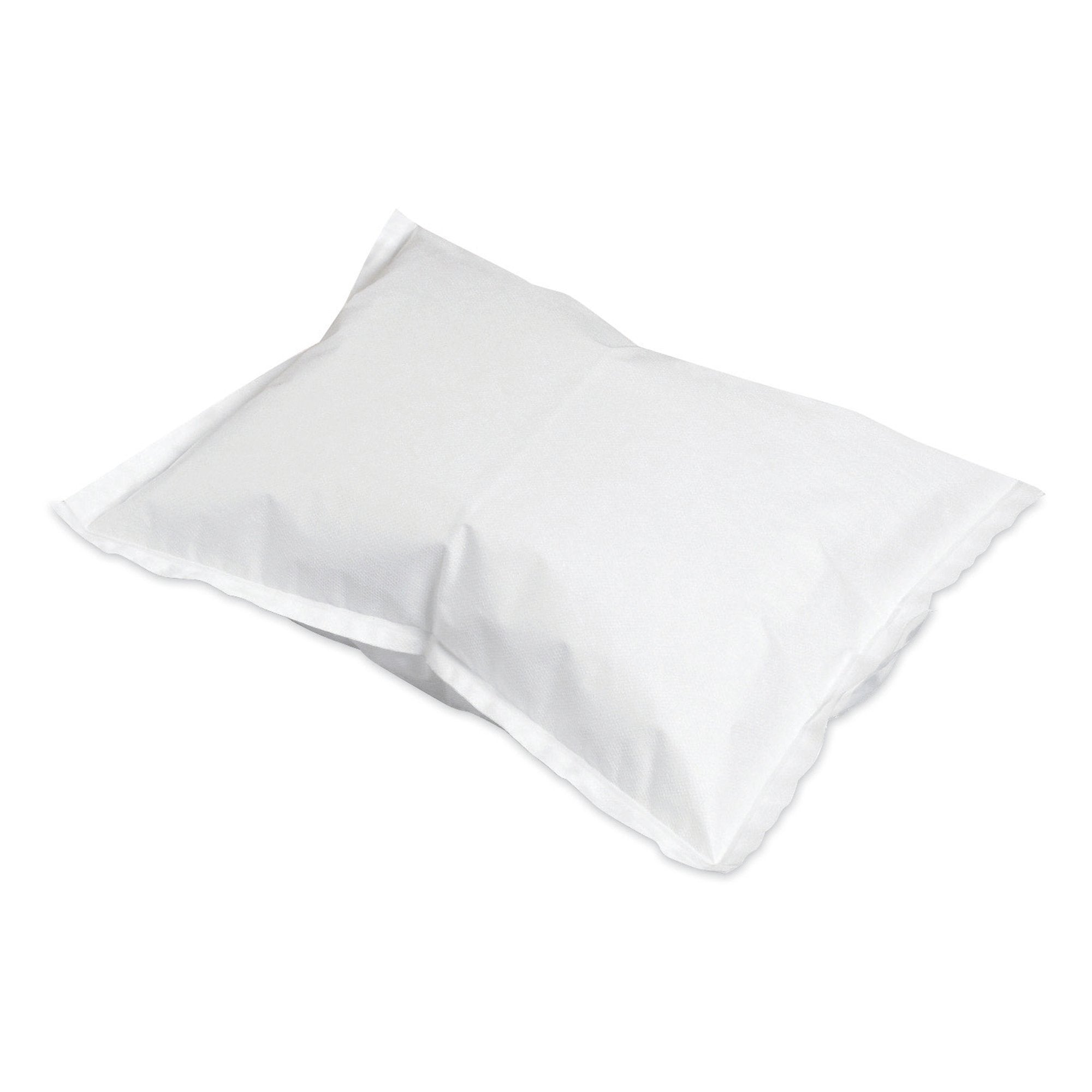 Pillowcase McKesson Standard White Disposable, Packaging Type- Each