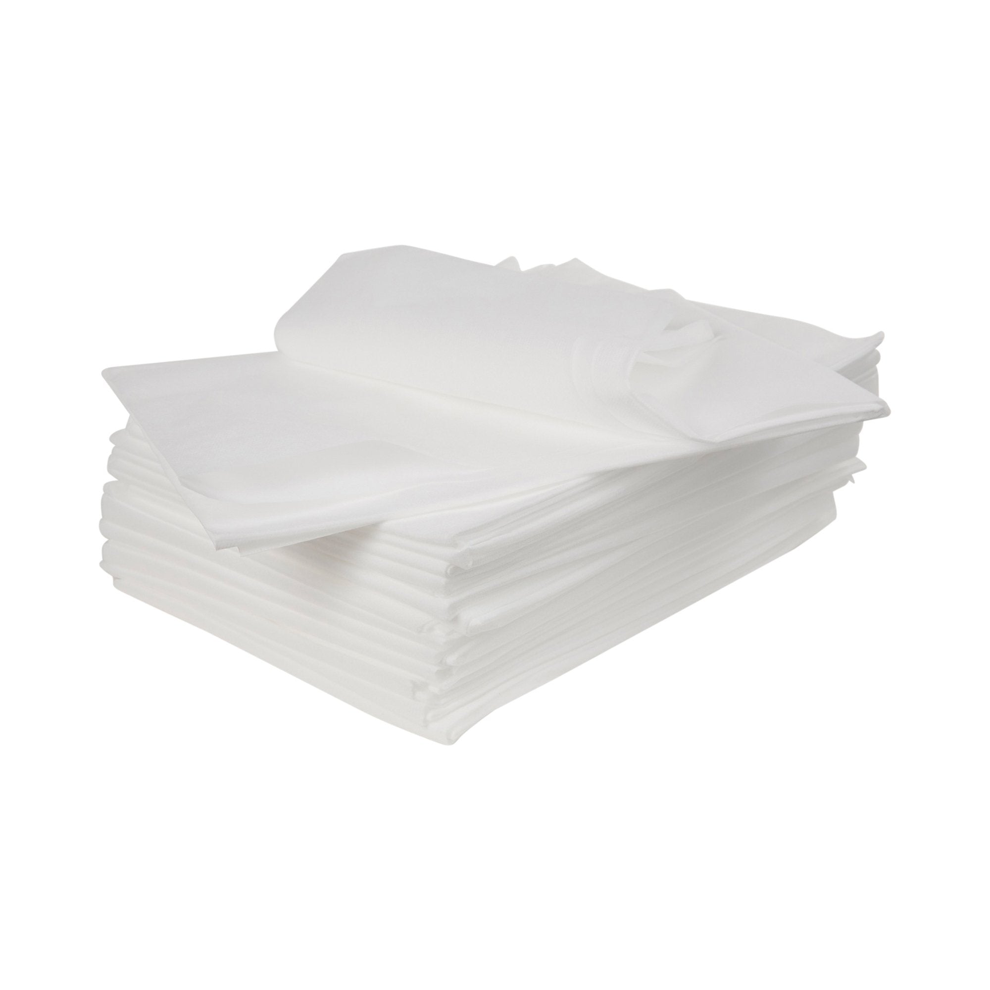 Pillowcase McKesson Standard White Disposable, Packaging Type- Each