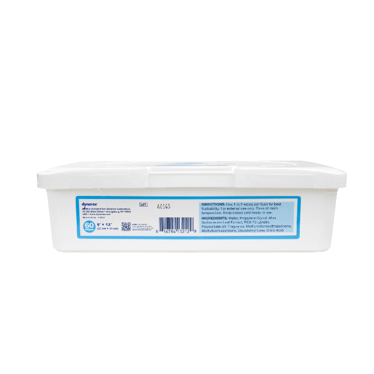Flushable Personal Wipe Flush Away Adult Tub Scented 60 Count, Packaging Type- Box