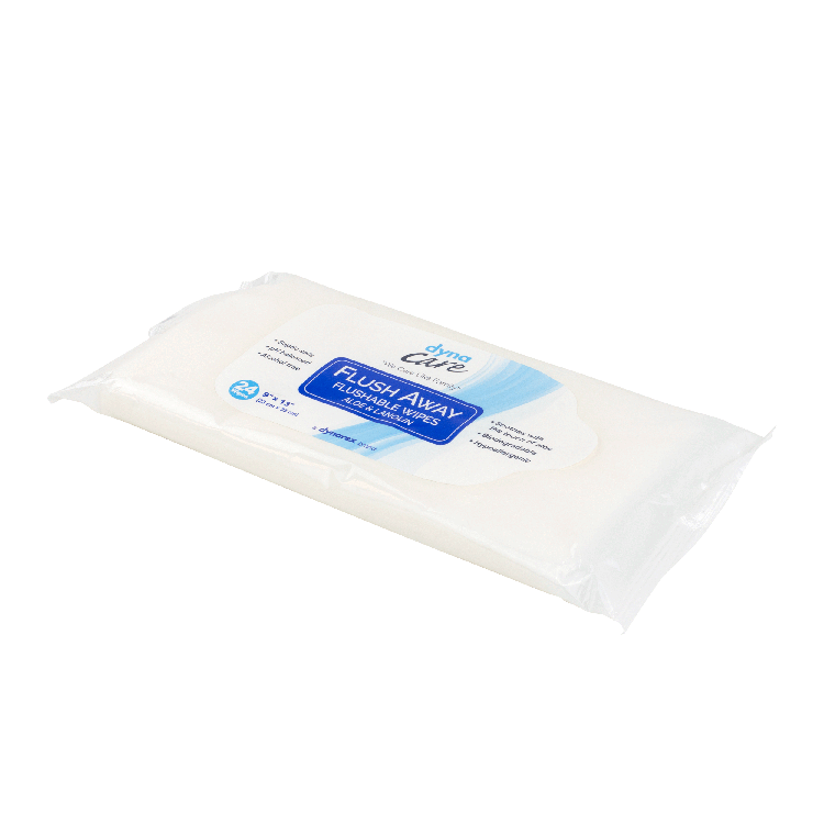 Dynarex Flushable Wipes