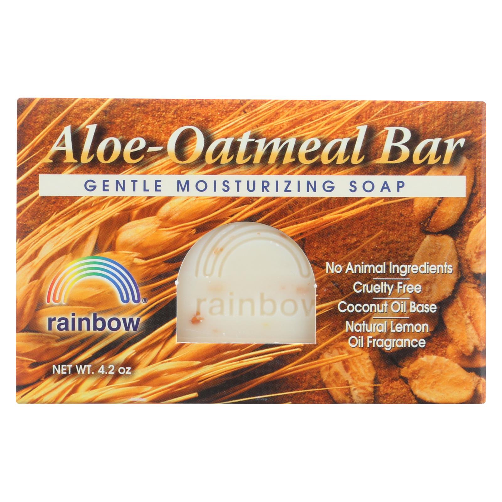 Rainbow Research Bar Soap Aloe Oatmeal - 4 Oz