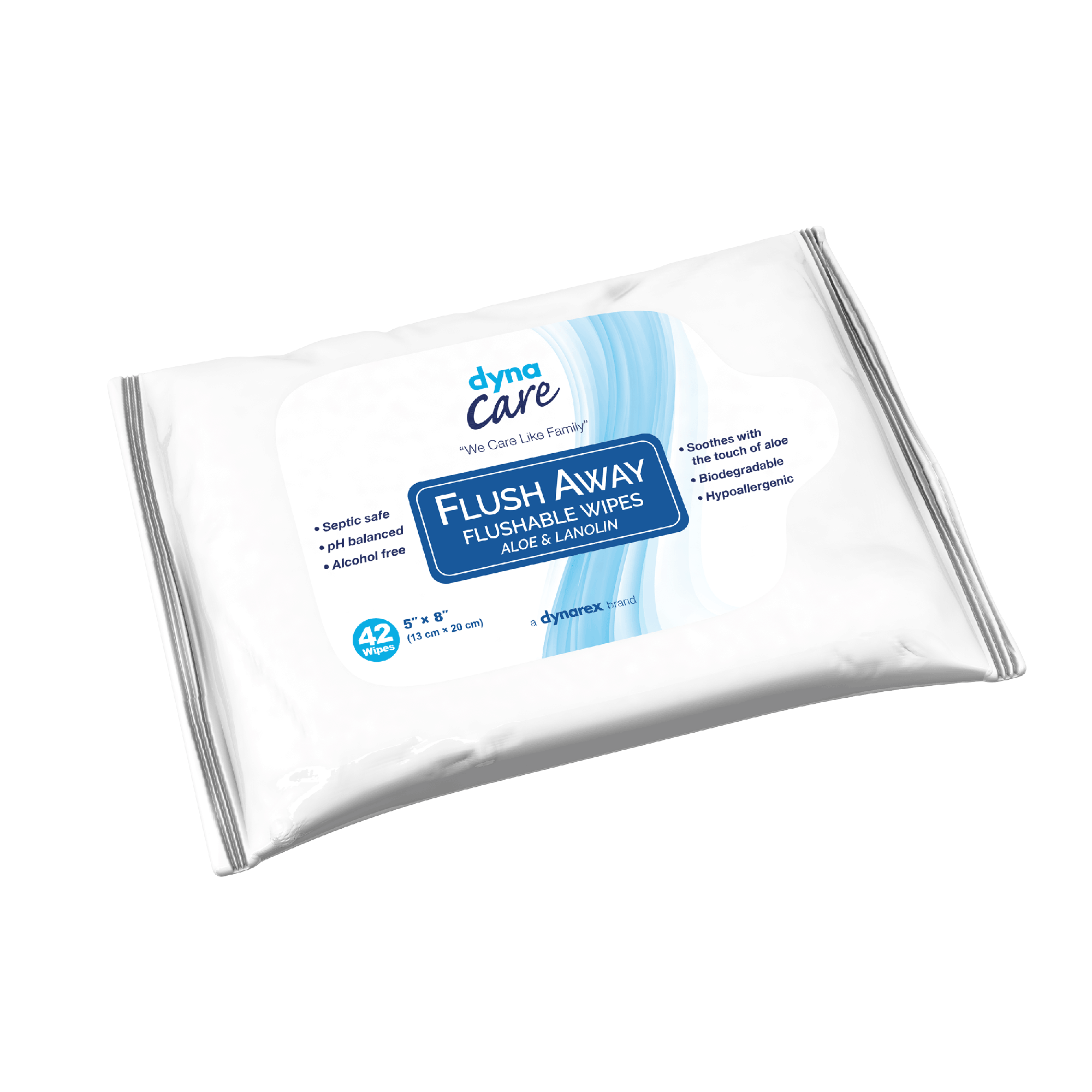 Dynarex Flushable Wipes
