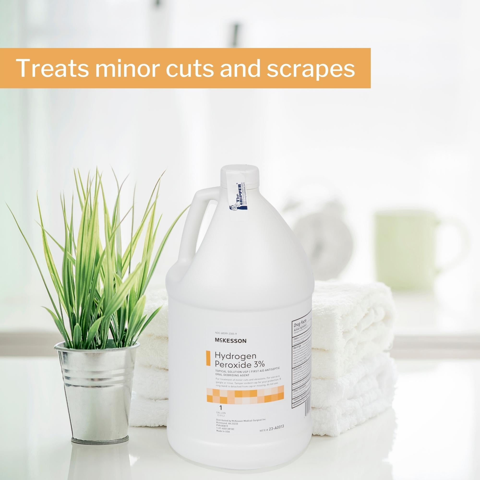 Antiseptic McKesson Brand Topical Liquid 1 gal. Bottle, Packaging Type- Case