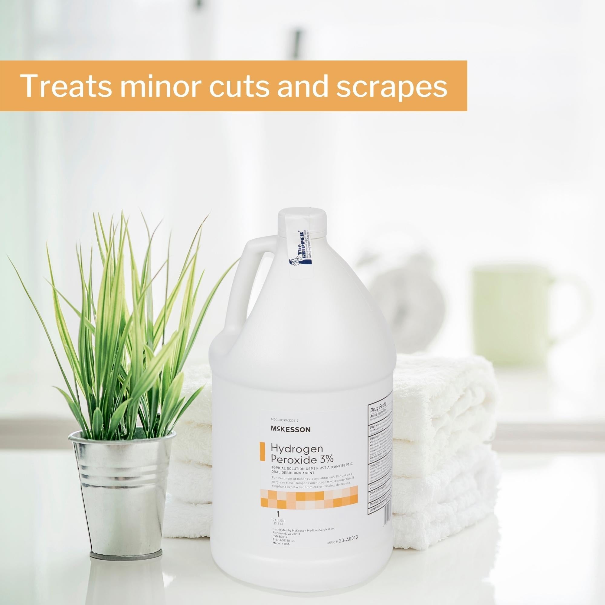 Antiseptic McKesson Brand Topical Liquid 1 gal. Bottle, Packaging Type- Case