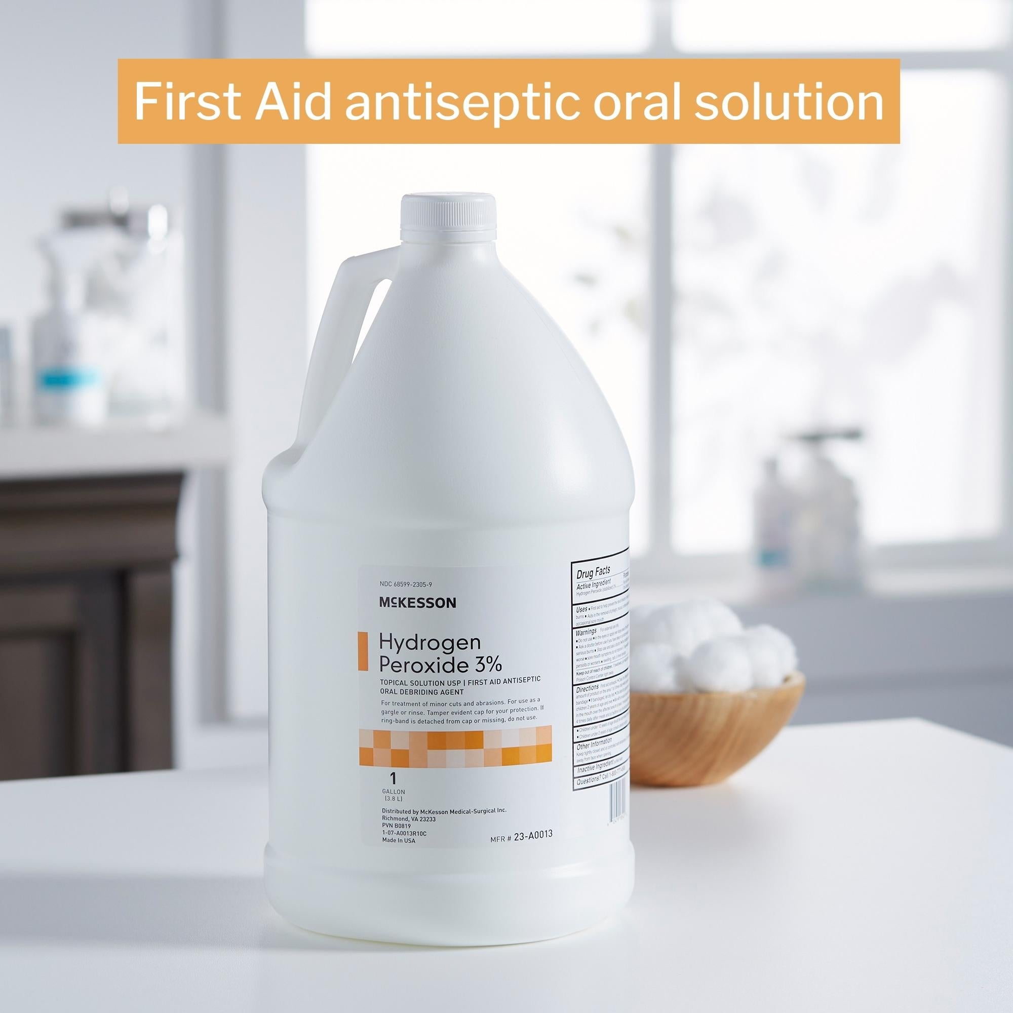 Antiseptic McKesson Brand Topical Liquid 1 gal. Bottle, Packaging Type- Case